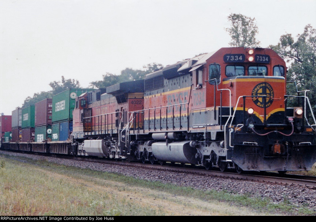 BNSF 7334 West